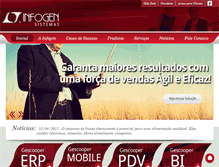 Tablet Screenshot of infogen.com.br